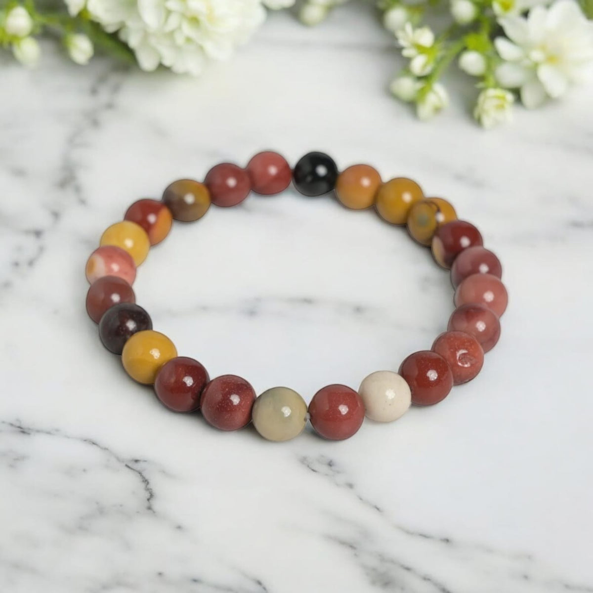Mookaite Jasper bracelet boost immunity