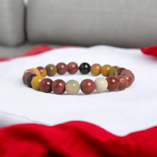 Load image into Gallery viewer, Mookaite Jasper bracelet boost immunity
