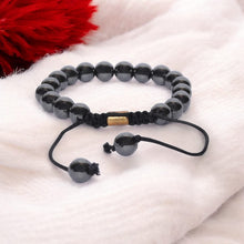 Load image into Gallery viewer, Real Hematite Healing Bracelet For Strong Mind, Grounded personality And Improved Health
