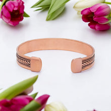 Load image into Gallery viewer, Pure Copper Healing Band For Body, Mind And Emotional Health
