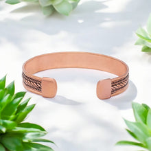 Load image into Gallery viewer, Pure Copper Healing Band For Body, Mind And Emotional Health
