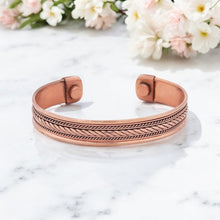 Load image into Gallery viewer, Pure Copper Healing Band For Body, Mind And Emotional Health
