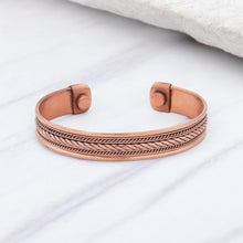 Load image into Gallery viewer, Pure Copper Healing Band For Body, Mind And Emotional Health
