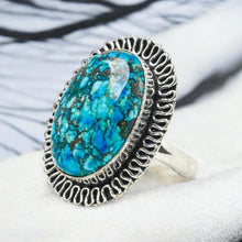 Load image into Gallery viewer, Healing Turquoise Adjustable Ring
