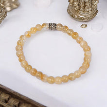 Load image into Gallery viewer, Natural Certified Citrine Bracelet For Success And Prosperity
