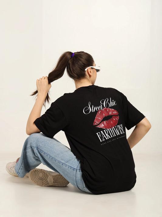 Women Oversized Bamboo T-Shirt – Soft, Breathable & Sustainable