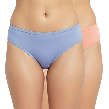 Bamboo Low Waist Panty Peach & Blue