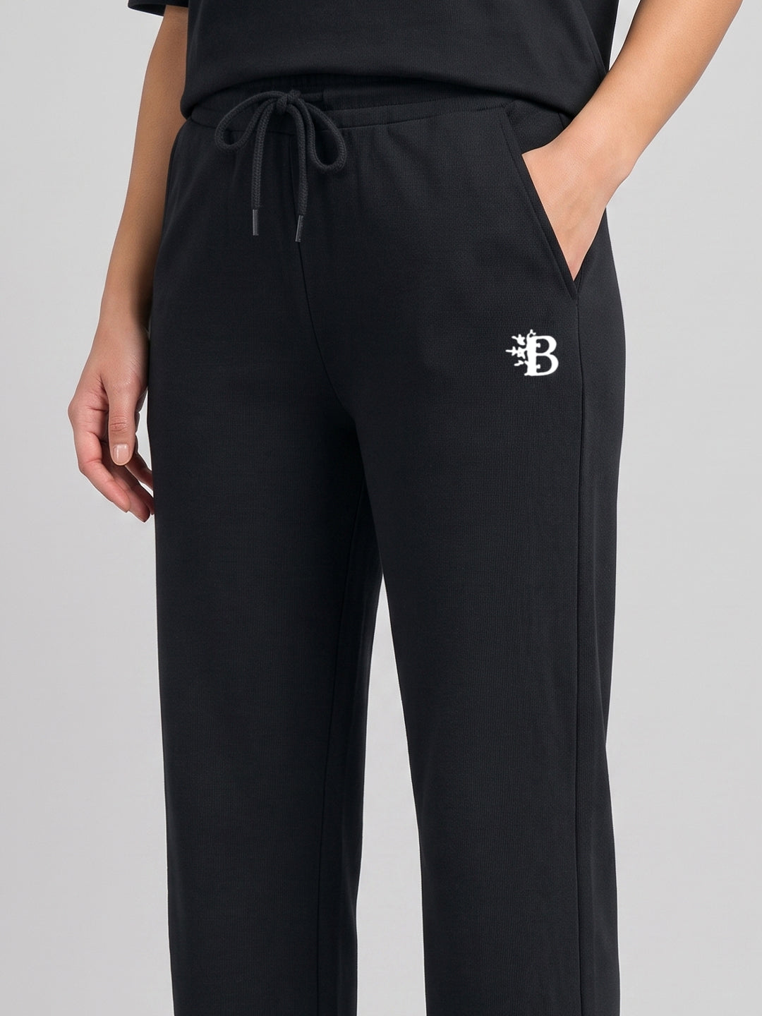 Women’s Black Lounge Set