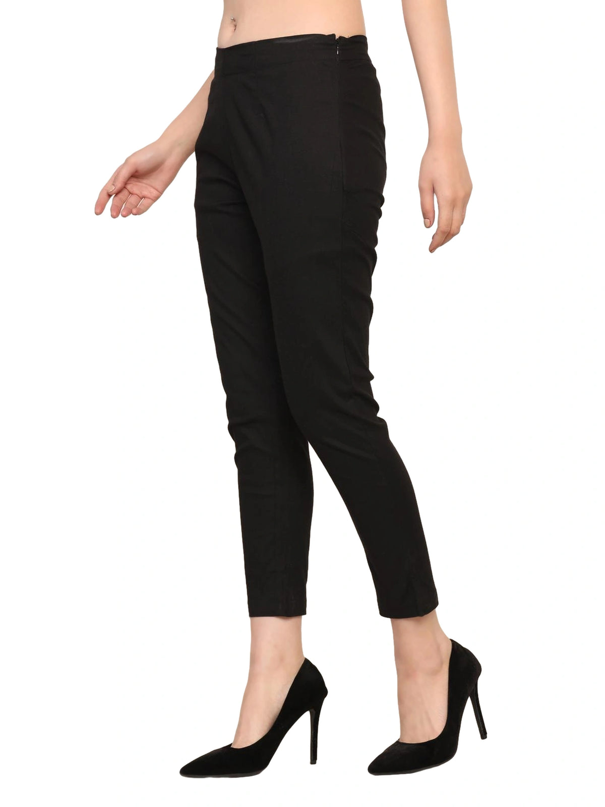 Women’s Linen Palazzo Pants – Effortless Style & Breathable Comfort | Black
