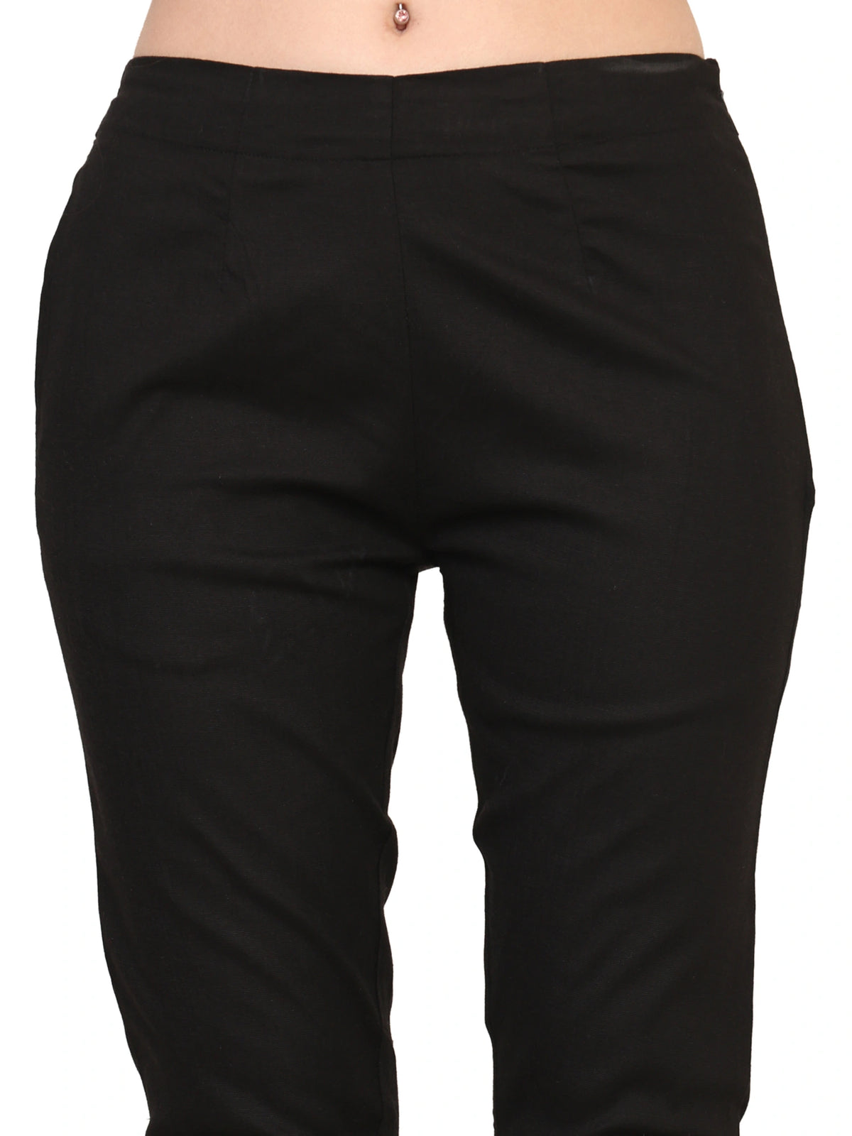 Women’s Linen Palazzo Pants – Effortless Style & Breathable Comfort | Black