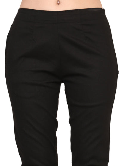 Women’s Linen Palazzo Pants – Effortless Style & Breathable Comfort | Black