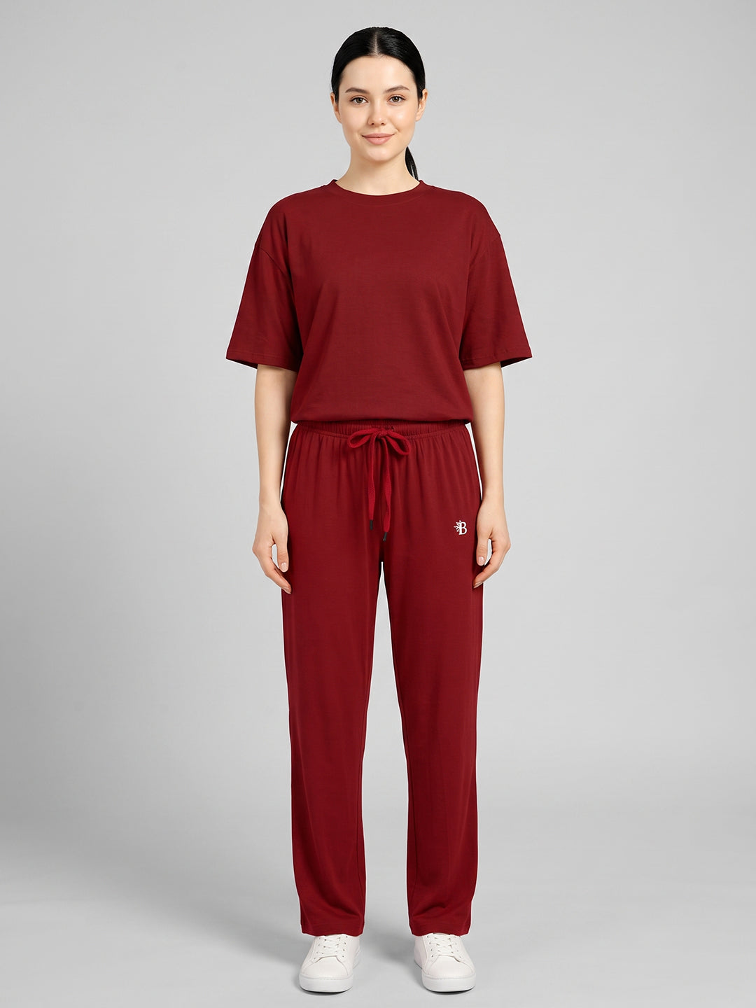 Women’s Maroon Lounge Set