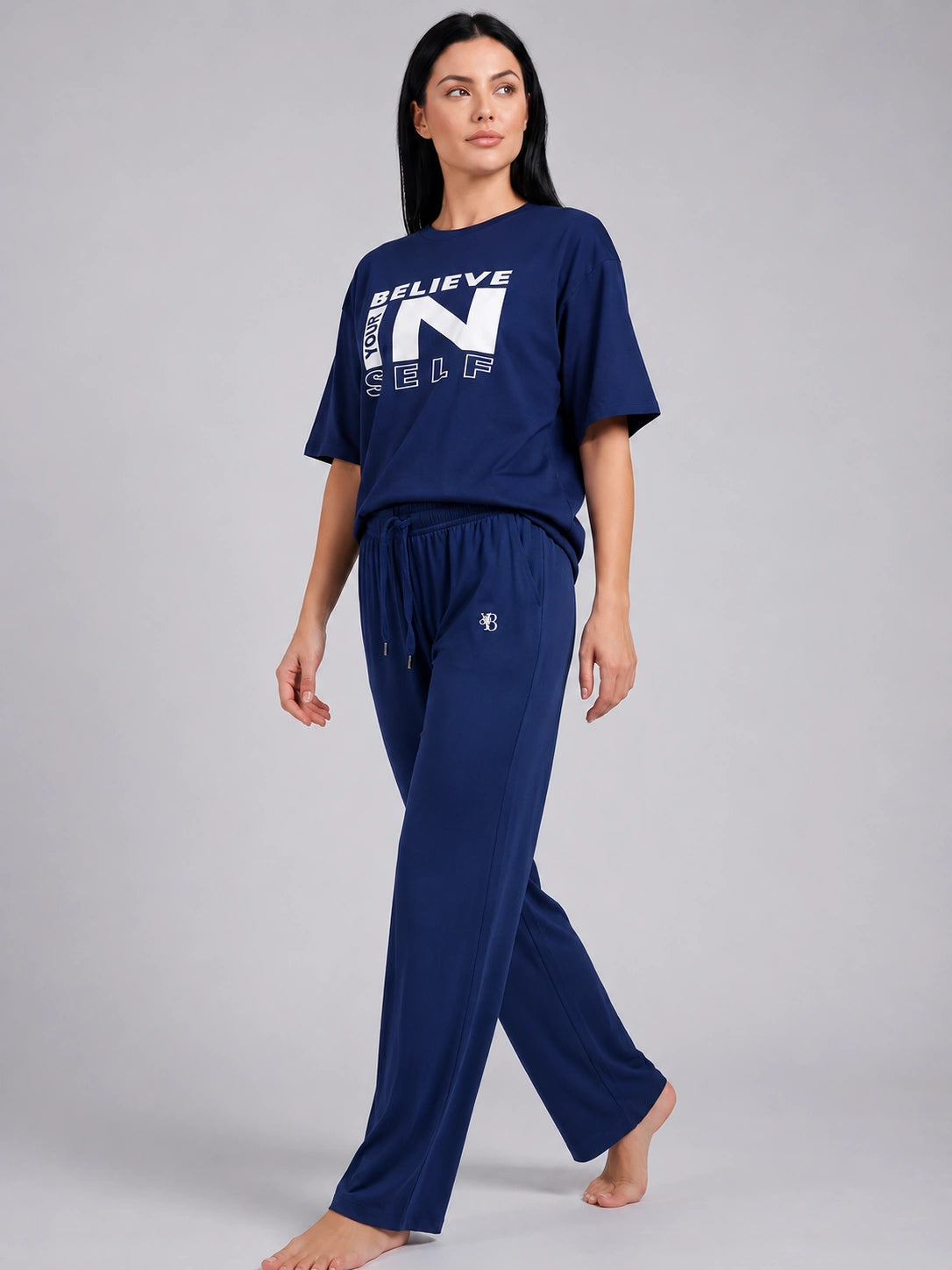 Women’s Navy Bamboo Loungewear