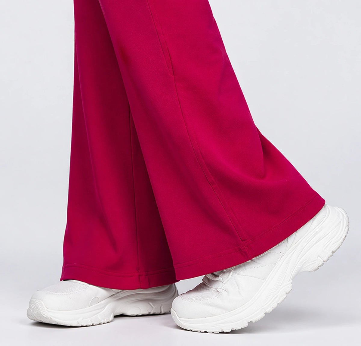 Women Bamboo Fabric Bell Bottom Yoga Pants | High Waist Bootcut Stretch Gym & Lounge Wear