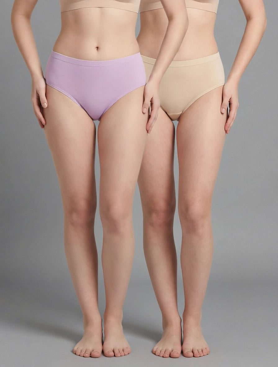 Women's Premium Bamboo Panty | Ultra Soft, Rash-Free Bamboo Underwear with soft Leg Bands & Comfort Waistband