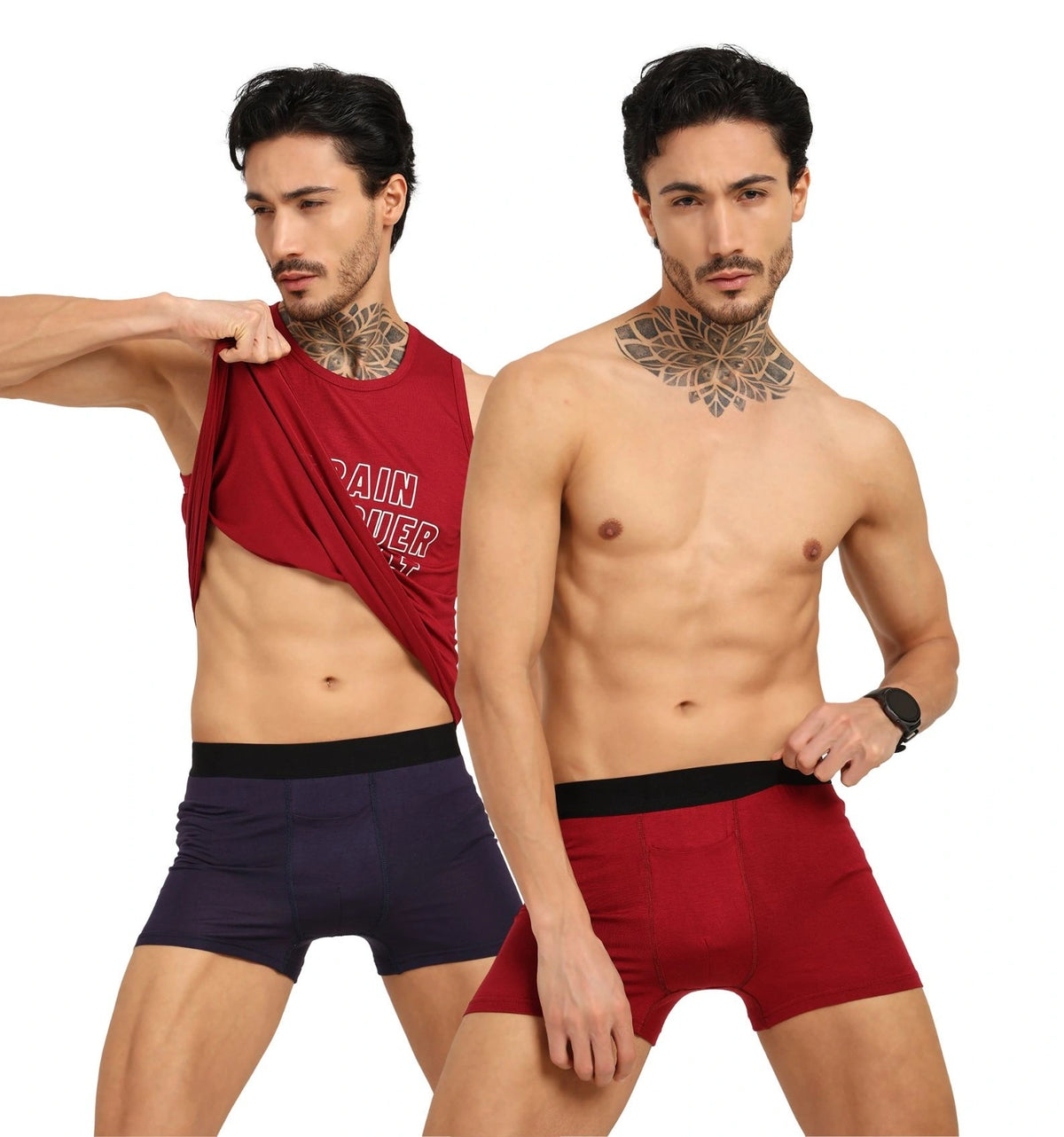 Bamboo Men’s Ultra-Soft Trunks & Boxers (Pack of 2)