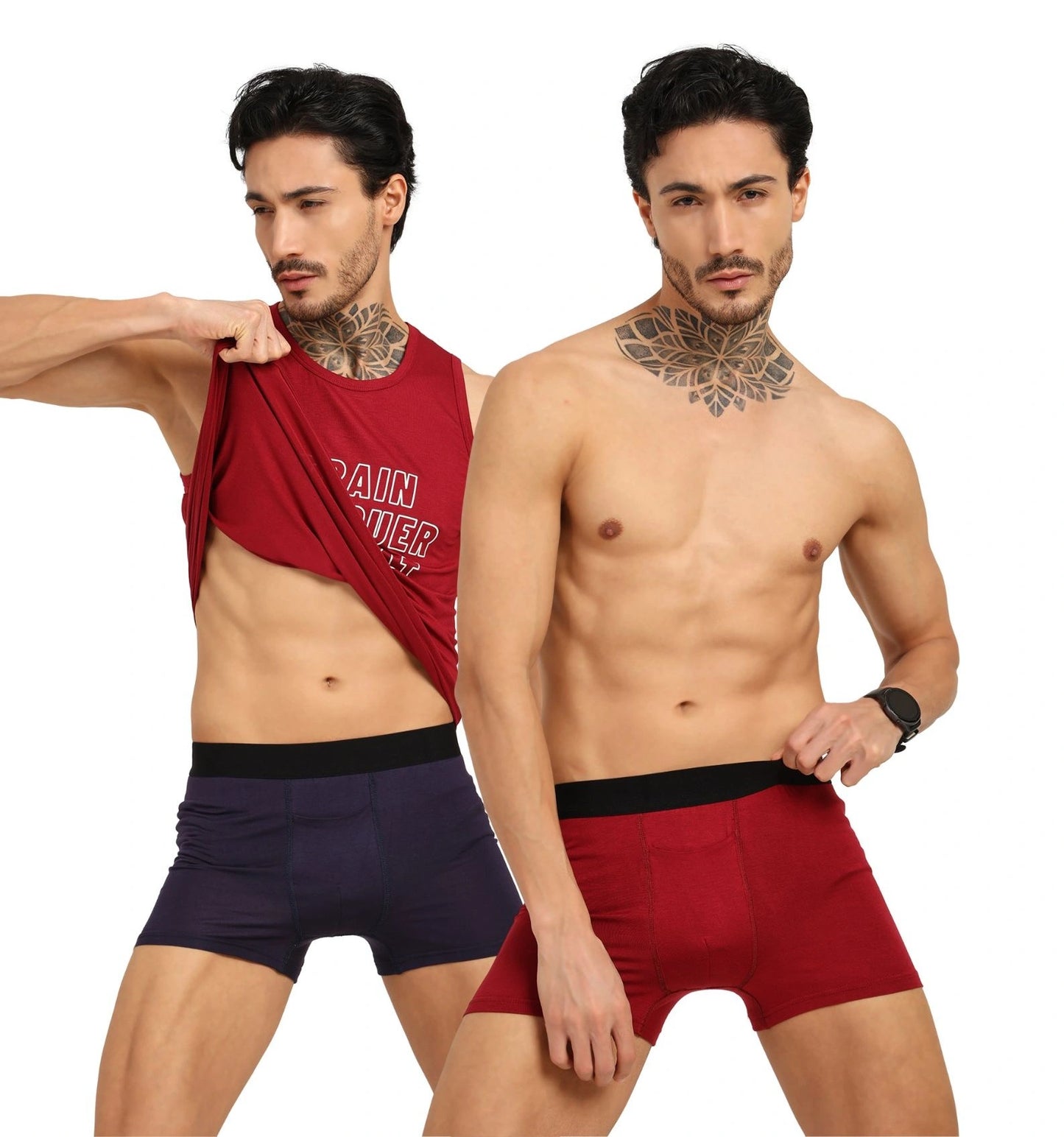 Bamboo Men’s Ultra-Soft Trunks & Boxers (Pack of 2)