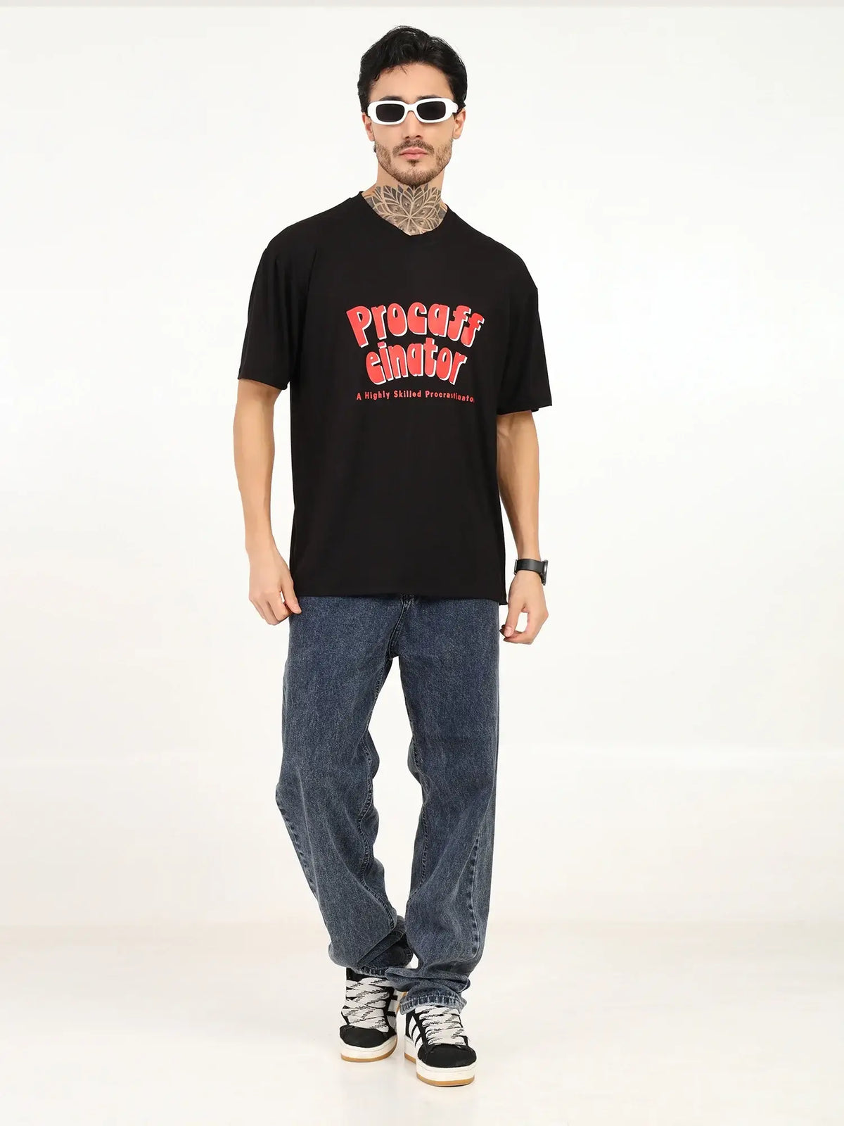 bewakuf oversize t shirt Men