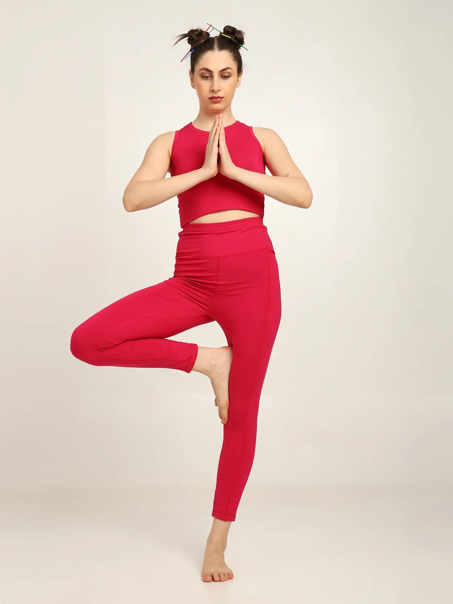 Rash Free women gym pants high waist