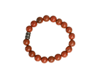Load image into Gallery viewer, ORIGINAL RED JASPER BRACELET FOR BALANCE, ENDURANCE AND EMOTIONAL WELLBEING
