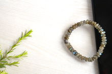 Load image into Gallery viewer, ORIGINAL LABRADORITE BRACELET FOR STRESS, ANXIETY, PAIN AND NEGATIVE ENERGY
