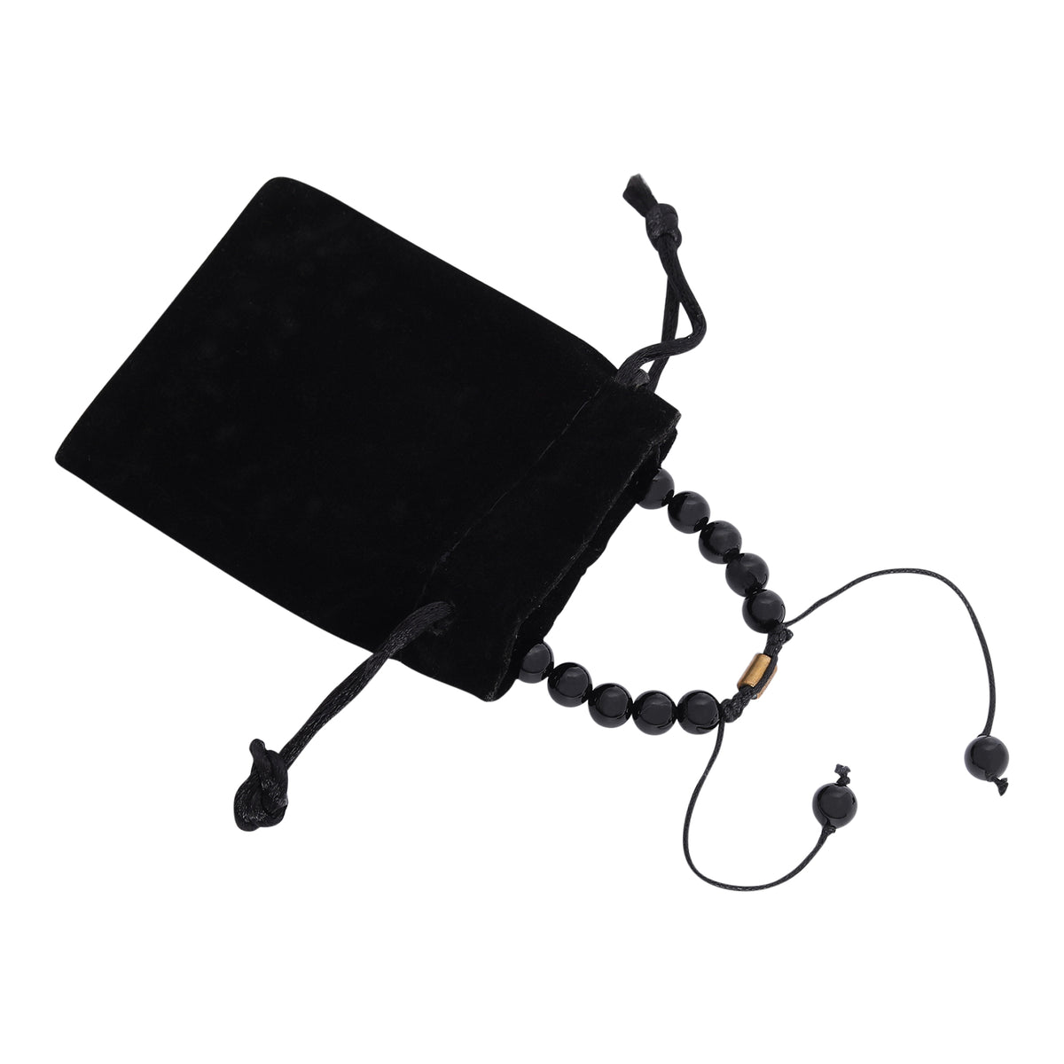 Real Black Tourmaline Healing Bracelet For Protection From Negative Energies