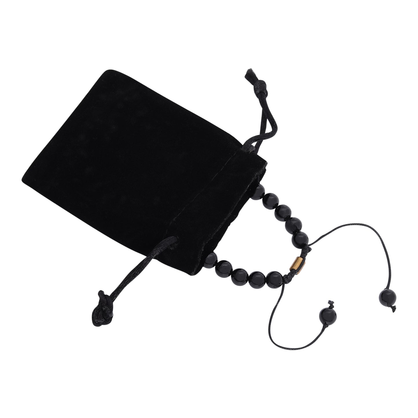 Real Black Tourmaline Healing Bracelet For Protection From Negative Energies