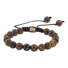 Load image into Gallery viewer, Real Tiger Eye Healing Bracelet For Courage, Creativity &amp; Chakra Healing
