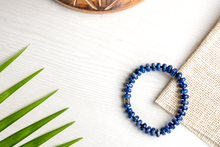Load image into Gallery viewer, Real Lapis Lazuli For Wisdom, Self-Expression, Insomnia, Dipression &amp; Thyroid Issues
