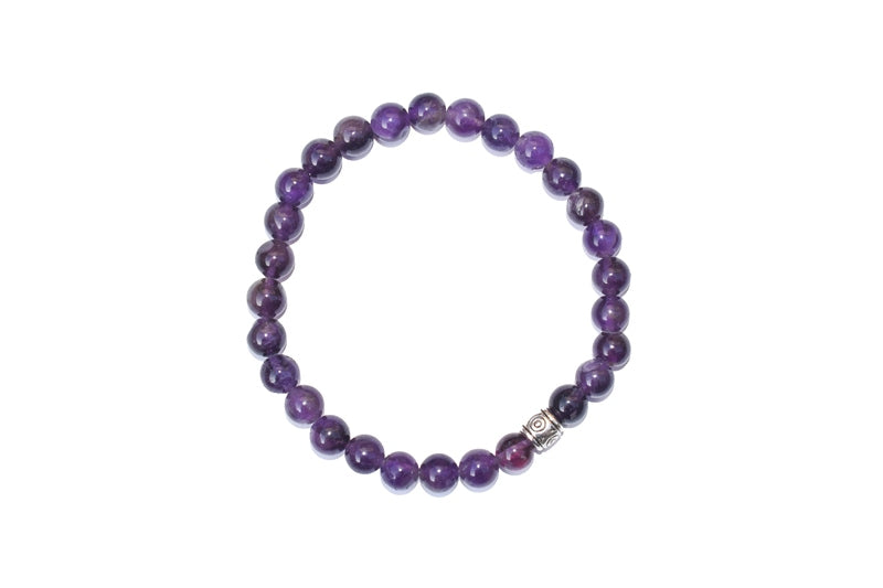 Real Certified Amethyst Stone Healing Bracelet | Powerful Stone For Protection & Inner Cleansing