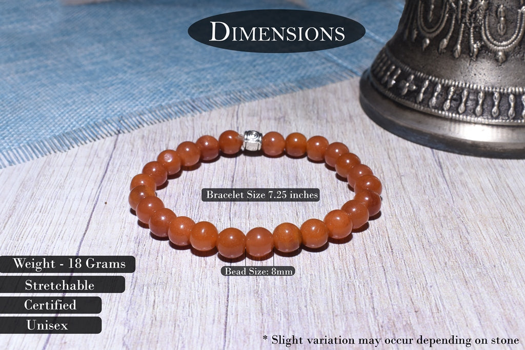 Original Aventurine Bracelet For Joy, Optimism, Contentment & Relaxation