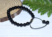 Load image into Gallery viewer, NATURAL CERTIFIED ONYX BRACELET FOR PROTECTION, HEALTH AND BALANCE
