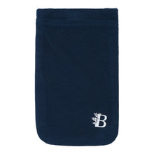 Load image into Gallery viewer, Bamboo Fabric Anti-bacterial Navy Mobile Pouch
