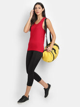 Load image into Gallery viewer, Bamboo Fabric Red Runner Vest
