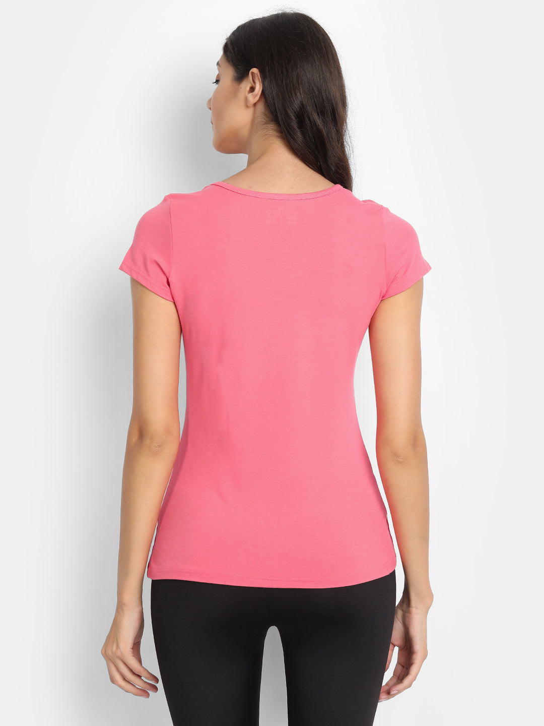 Women’s Bamboo Fabric Slim Fit T-Shirt | Soft & Breathable