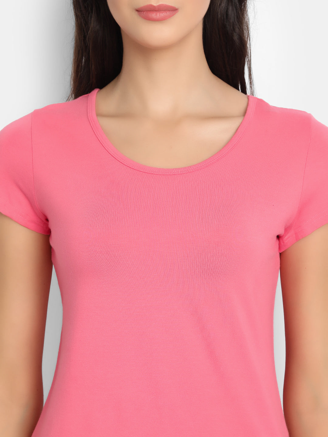 Women’s Bamboo Fabric Slim Fit T-Shirt | Soft & Breathable