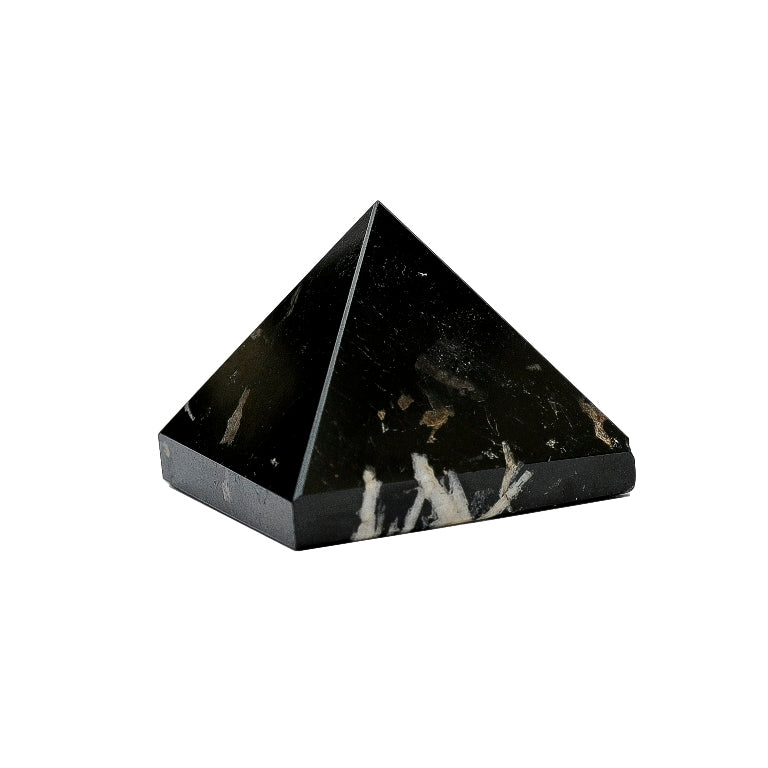 Real Black Tourmaline Prism For Protection From Negative Energies