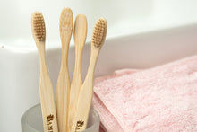 Load image into Gallery viewer, Bamboo Toothbrush With Plant Based Bristles Pack of 4
