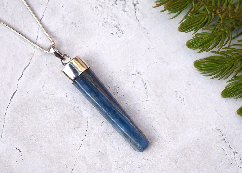 Original Kyanite Pendant For Better Communication & Meditation